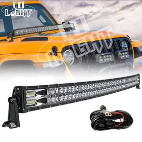 9627-c-122 Colight 42 Inch Curved Led Work Light Bar Combo Driving Lamp Pickup Suv Off Road