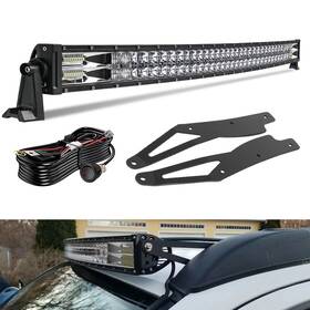 Colight 9627-c-42-158 42 Inch Curved Light Bar Upper Roof Windshield Bracket Kit For Subaru Forester 07-21