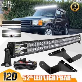 9627-fx-158 Colight Curved 52 Inch Led Light Bar Brackets Mounts Wire Fit Land Rover Discovery 1 And 2