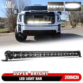 Aa2213-35-106 Colight 20-inch 180w Slim Single-row Led Light Bar For Truck Jeep Off-road 4x4 Atv