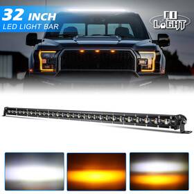 9610zbs32 Colight-auto 32inch Slim Led Light Bar Flood Spot Combo Dual Color For Ford F-150 Suv Truck