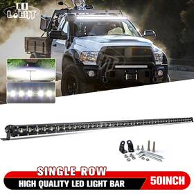 Autoam5750 Colight 50 Inch 1000w Led Light Bar Spot Flood Combo Offroad Driving 4x4 Truck Atv 52/54