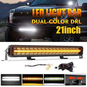 Bra1142-12 Colight 12v 24v Night Blazer 22 Inch Dual Row Led Light Bar With Drl Park Function