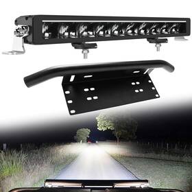 Bra3153942 Colight Number Plate Bracket 22 Inch Night Blazer Led Light Bar With Drl For Suv Offroad Car