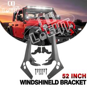 Co-035d Colight Roof Windshield Frame Mounting Bracket 52 Inch Led Light Bar For 2018-26 Wrangler Jl Co-035d Colight Roof Windshield Frame Mounting Bracket 52 Inch Led Light Bar For 2018-26 Wrangler Jl