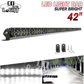 Co-9620a-z-cp Colight 42inch 1800w Straight Led Light Bar 2-row Spot Flood Combo Truck Offroad Atv Utv