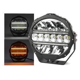 D065 Colight 2x 9 Inch 480w Round Led Work Light Spotlight Headlight Offroad 4x4 Car Driving