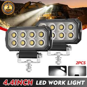D940-8 Colight Waterproof 2x 4.5inch Led Work Lights Flood Beam Fit Truck Tractor Forklift 12v