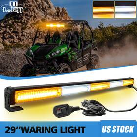 Dti-utv-0103-31-rbybr Colight 31 Inch 28 Led Amber White Traffic Advisor Emergency Hazard Warning Strobe Light Bar