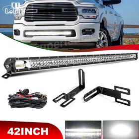 Colight Dy-zt014 Led009-a 42ftft Led Light Bar Combo Bumper Mount Wire For Dodge Ram 2500 3500 2003-2019