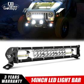 Jg9620z Colight 14ftft Dual Row Led Light Bar Spot Flood Combo For Offroad 4wd Utv Atv Truck Jeep
