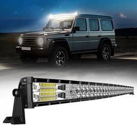 Led-9642t-c Colight Curved Dual Rows 52 Inch Led Work Light Bar Flood Spot Combo Driving Offroad Suv
