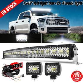Colight Lpteso Motoer-11.29-1 42ftft Inch Curved Led Light Bar Spot Flood Combo Offroad Driving Truck Roof 4wd