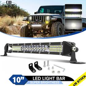 My9610010b Colight 12inch Led Light Bar Spot Flood Combo For Truck Suv Atv Jeep Offroad Driving