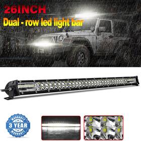 Ni-18005c-a Colight 26 Inch Led Light Bar Spot Flood Combo Beam Dual-row Offroad Truck Driving Boat Ni-18005c-a Colight 26 Inch Led Light Bar Spot Flood Combo Beam Dual-row Offroad Truck Driving Boat