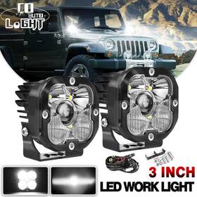 Ol7in42bsb-b2 Colight 3/5/7 Inch Laser Led Driving Spot Lights Round /square Offroad Suv 4x4 Truck