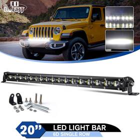 Q0cd9610z05501l1 Colight Front Bumper Hood 20ftftinch 1200w Led Light Bar Spot Offroad Boat Ute Truck Suv
