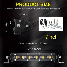 Rfdqr50btl Colight 20 32 38 42 Inch Curved Osram Led Light Bar Spot Combo Driving Offroad 4wd Truck Suv