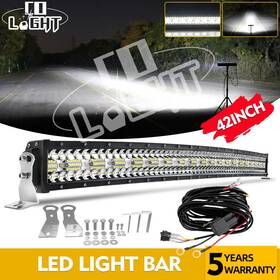 Si70101040 Colight Roof 42ftftinch Curved Led Light Bar Wire Kit For Ford Bronco 2021-2022 2023 2024