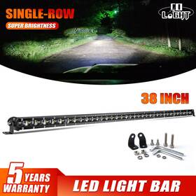 Sp-10z38 Colight 6d Slim 38inch Led Light Bar Single Row Spot Flood Offroad For Utv Suv Boat 12v