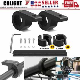 Ty-003-181 Colight 2x 1ftftinch Bull Bar Mount Bracket Tube Clamps For Led Work Light Offroad 4x4