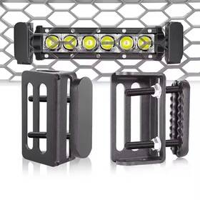 Ty001-158 Colight Front Hidden Behind Grille Mount Bracket For 6-30 Inch Single/dual Row Led Light Bar