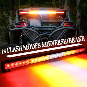 Utv-rsl-g10-rybyr Colight 30inch Rear Chase Led Light Bar With Brake Running Offroad Utv Polaris Rzr