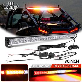 Utv-rsl-g10-rywbr Colight 30 Inch Offroad Rear Chase Led Light Bar Warning Brake Reverse For Utv Atv