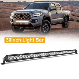 Cou-2026-0101-bsr30-0108 Countryroadmall89 For 2014-2024 Toyota Tacoma Slim 30 Inch Led Work Light Bar Single Row Driving Combo