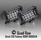 Cssm4ra28 Unbranded Quad Row Led Pods Spot Beam Work Light Bar