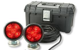 Led30cc-7b Custer Products Led30cc7b Led Heavy Duty Towing Light Kit With Carrying Case 7 Blade Adapter