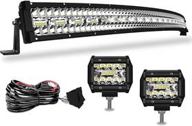 7.50266e Dakride 11 50 Inch Led Light Bar Curved Triple Row 1032w Flood Spot Combo Beam