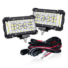 Desfrgthy44sh Unbranded Wiring Harness Kit Side Shooter Quad Row Led Light