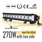 Dgyhu Cg90 Unbranded Cree Led Light Bar Side Shooter Triple 612292096014