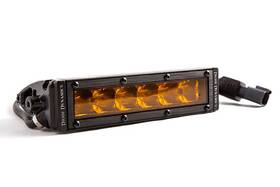 Dd5036s Diode Dynamics For 6 In Led Light Bar Single Row Straight Ss6 - Amber Driving
