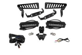 Dd6092 Diode Dynamics For 18-21 Jeep Jl Wrangler/gladiator Ss6 Cowl Led Bracket Kit
