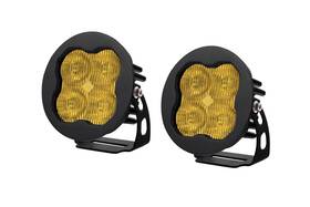 Dd6142p Diode Dynamics For Ss3 Led Pod Sport - Yellow Sae Fog Round Pair