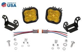 Dd6482p Diode Dynamics Ss3 Pro Yellow Combo Led Pod Light Kit
