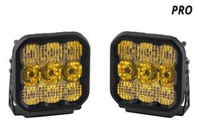 Dd6778p Diode Dynamics Ss5 High-intensity Led Pod Pro Yellow Combo - Pack Of 2