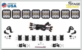 Dd6802-gbfg Diode Dynamics Ss5 Sport Universal Crosslink 8-pod Lightbar White Combo
