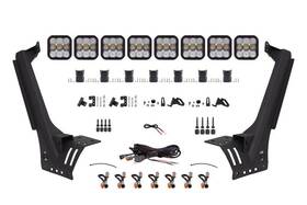 Dd6821 Diode Dynamics For Jeep Jl Ss5 Sport Crosslink Windshield - White Combo Lightbar