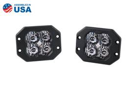 Dd6912p-gbfg Diode Dynamics Ss3 Sport With Amber Back Light White Sae Driving Flush Pair