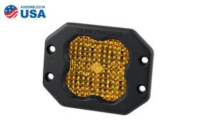 Dd6940s-gbfg Diode Dynamics Ss3 Pro With Amber Back Light Yellow Sae Fog Flush Single
