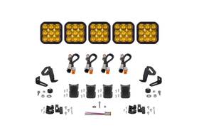 Dd7209-gbfg Diode Dynamics Ss5 Sport Universal Crosslink 5-pod Lightbar Yellow Driving