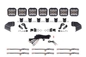Dd7232 Diode Dynamics For Bronco Ss5 Sport Crosslink Windshield - White Combo Lightbar