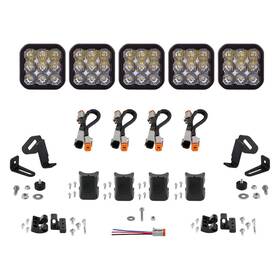 Dd7254 Diode Dynamics Crosslink Pro 5-pod 31.5 Inch 450w Driving Beam Led Light Bar