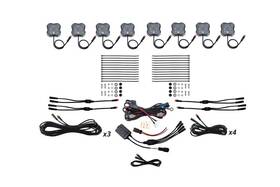 Dd7744c Diode Dynamics Stage Series Rgbw Led Rock Light Kit 8-pack