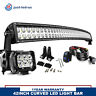 Dl-240w-825 Turbo Sii For Dodge Ram Bumper Roof Curved Led Light