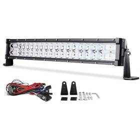 Dwvo 197839144156 22 Inch Led Light Bar Curved With Mounting Bracket Spot Kit Off Road Dri