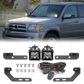 70104059ta Dyso 40w 3ftft Led Light Pods Hood Mount Brackets Wire For Toyota Tundra 2000-2024